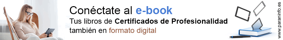 Accede a la web de certificados de profesionalidad de Ediciones Paraninfo.